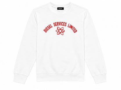 Diesel S-GINN-C3 Services Limited Sweatshirt White
