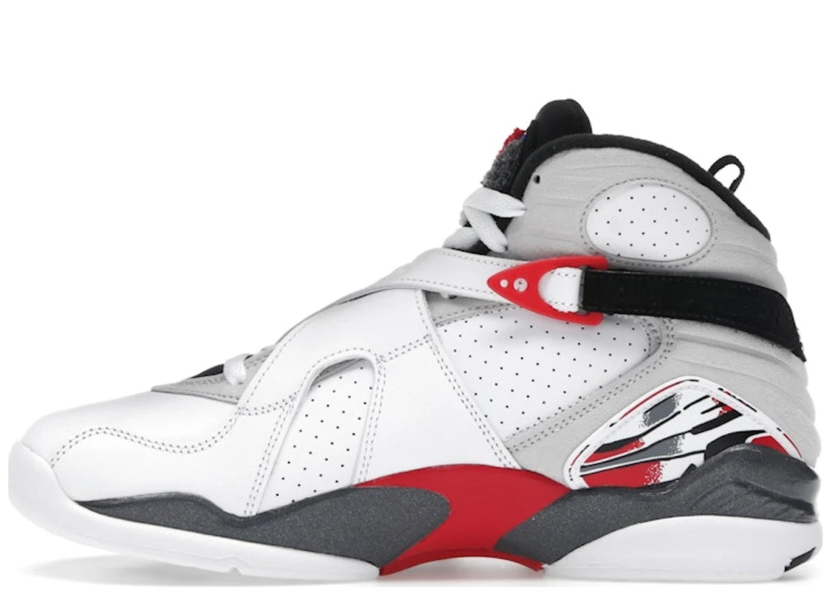 Jordan 8 Retro White True Red (2025)