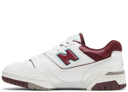 New Balance 550 Burgundy Cyan
