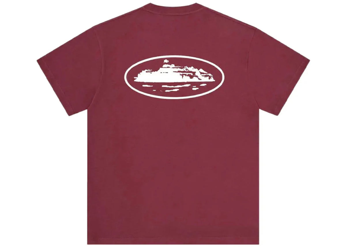 Cortiez Island OG Tee Burgundy