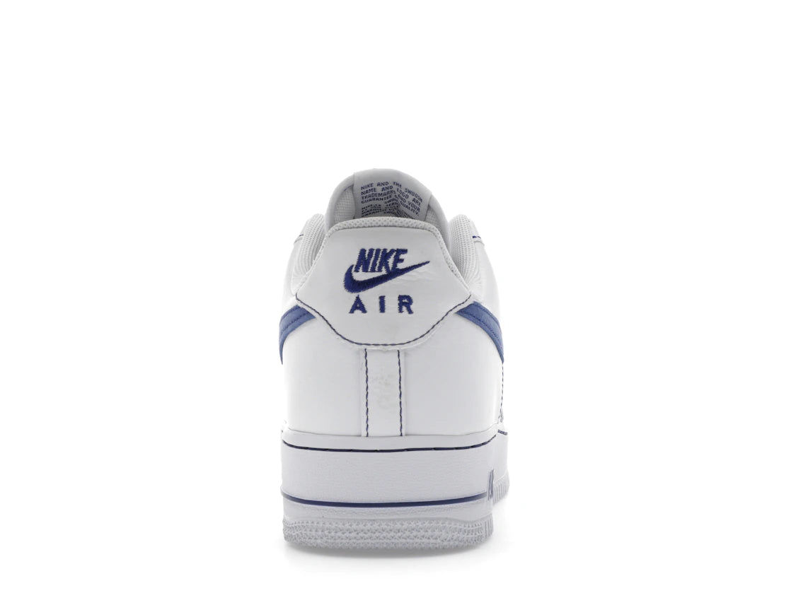 Nike Air Force 1 Low '07 LV8 White Deep Royal Blue
