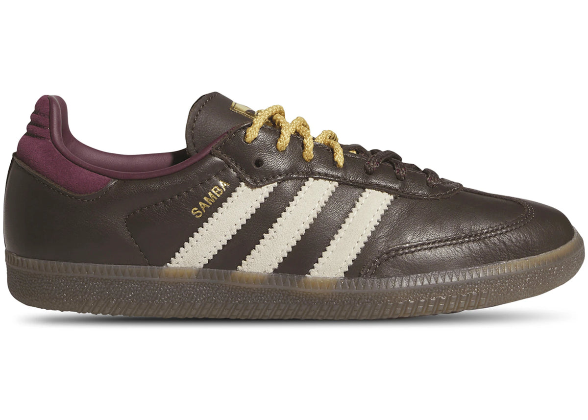 adidas Samba OG Brown Warm Vanilla Maroon (Women's)