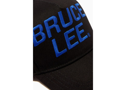 Dsquared2 Bruce Lee Embroidered Baseball Cap Black