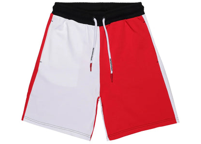 Sprayground Color Block Shorts Red