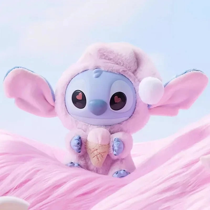 Disney Stitch - Eat Something Before Sleep Series Vinly Plush Dolls, Blind Box