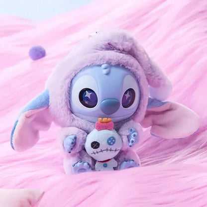 Disney Stitch - Eat Something Before Sleep Series Vinly Plush Dolls, Blind Box