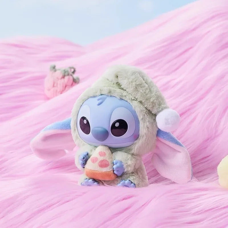 Disney Stitch - Eat Something Before Sleep Series Vinly Plush Dolls, Blind Box