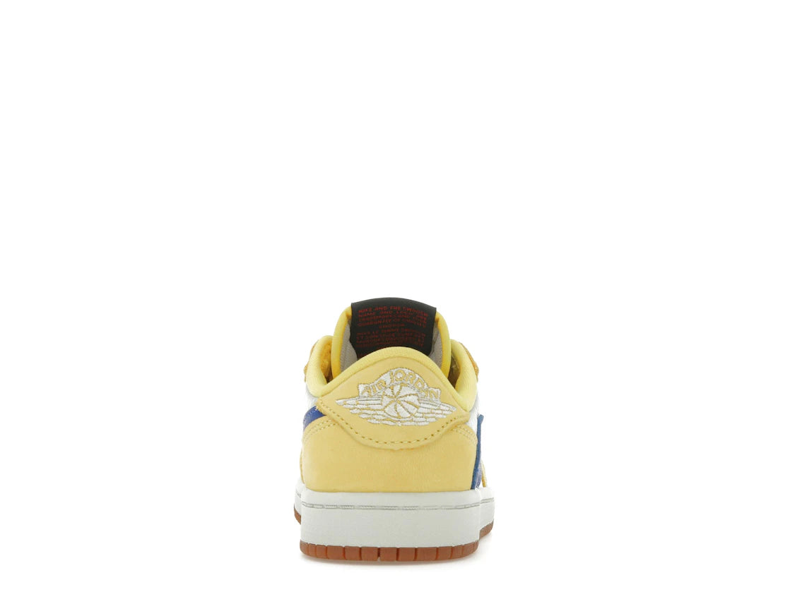 Jordan 1 Retro Low OG SP Travis Scott Canary Yellow (PS)