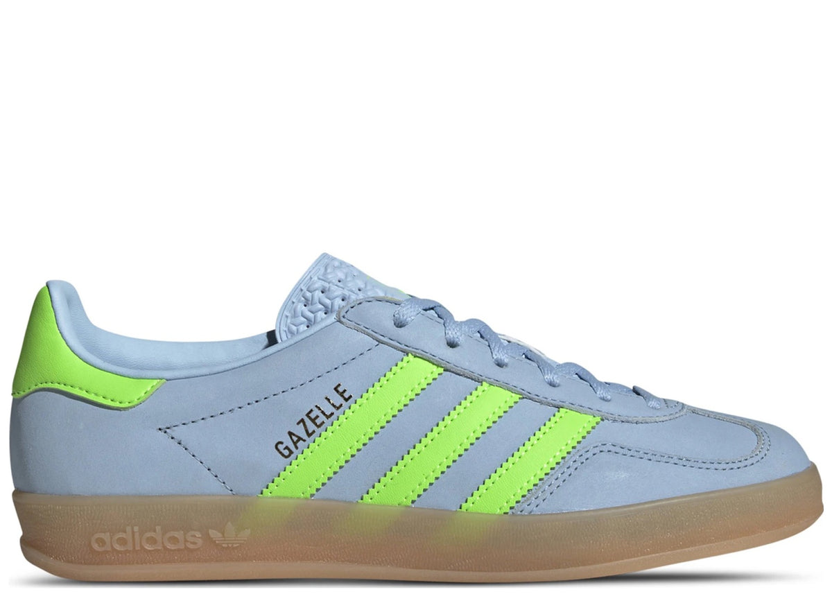 adidas Gazelle Indoor Clear Sky Solar Green (Women's)