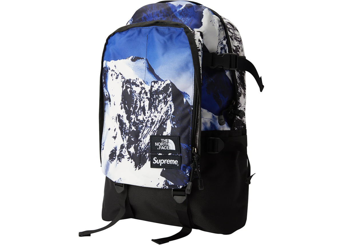 Supreme The North Face Mountain Expedition Backpack Blue/White
