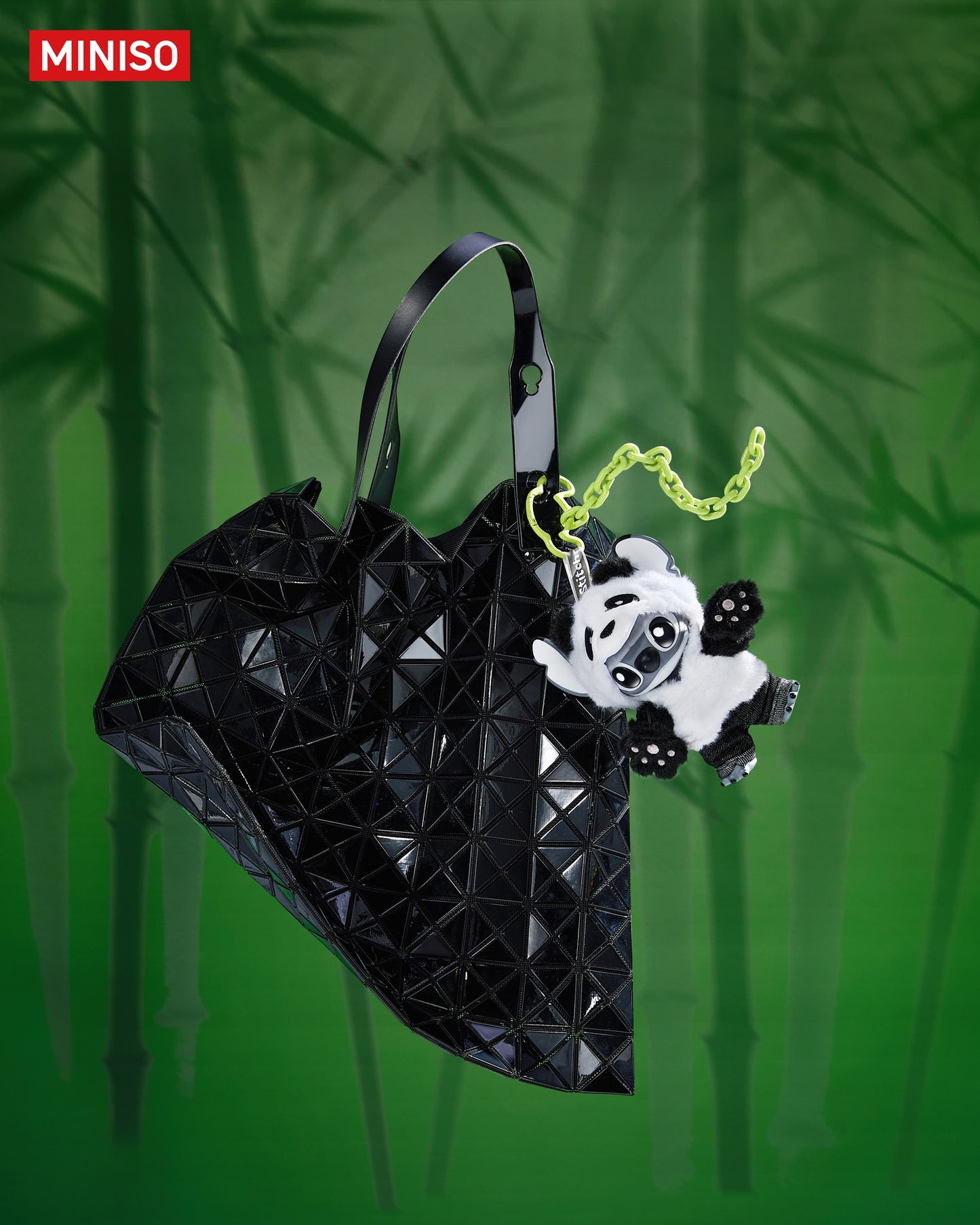 Miniso Disney Stitch Panda Vinyl Plush (China Exclusive)