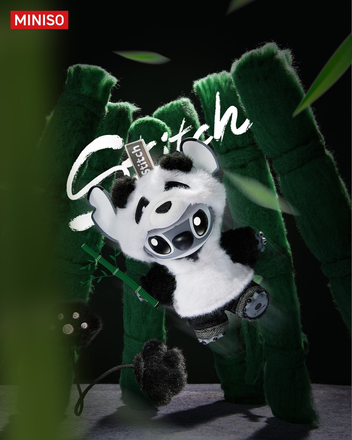 Miniso Disney Stitch Panda Vinyl Plush (China Exclusive)