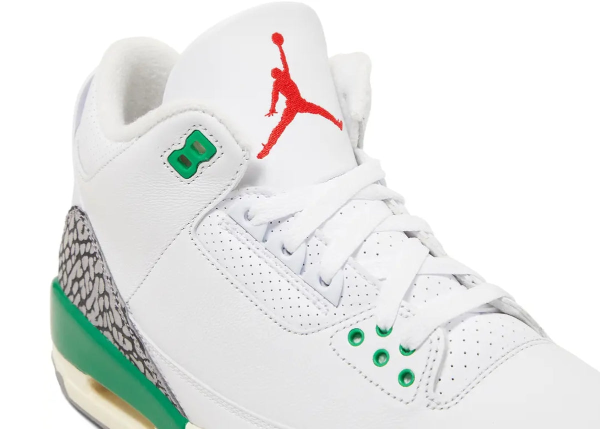 Jordan 3 Retro Lucky Green (Women's)