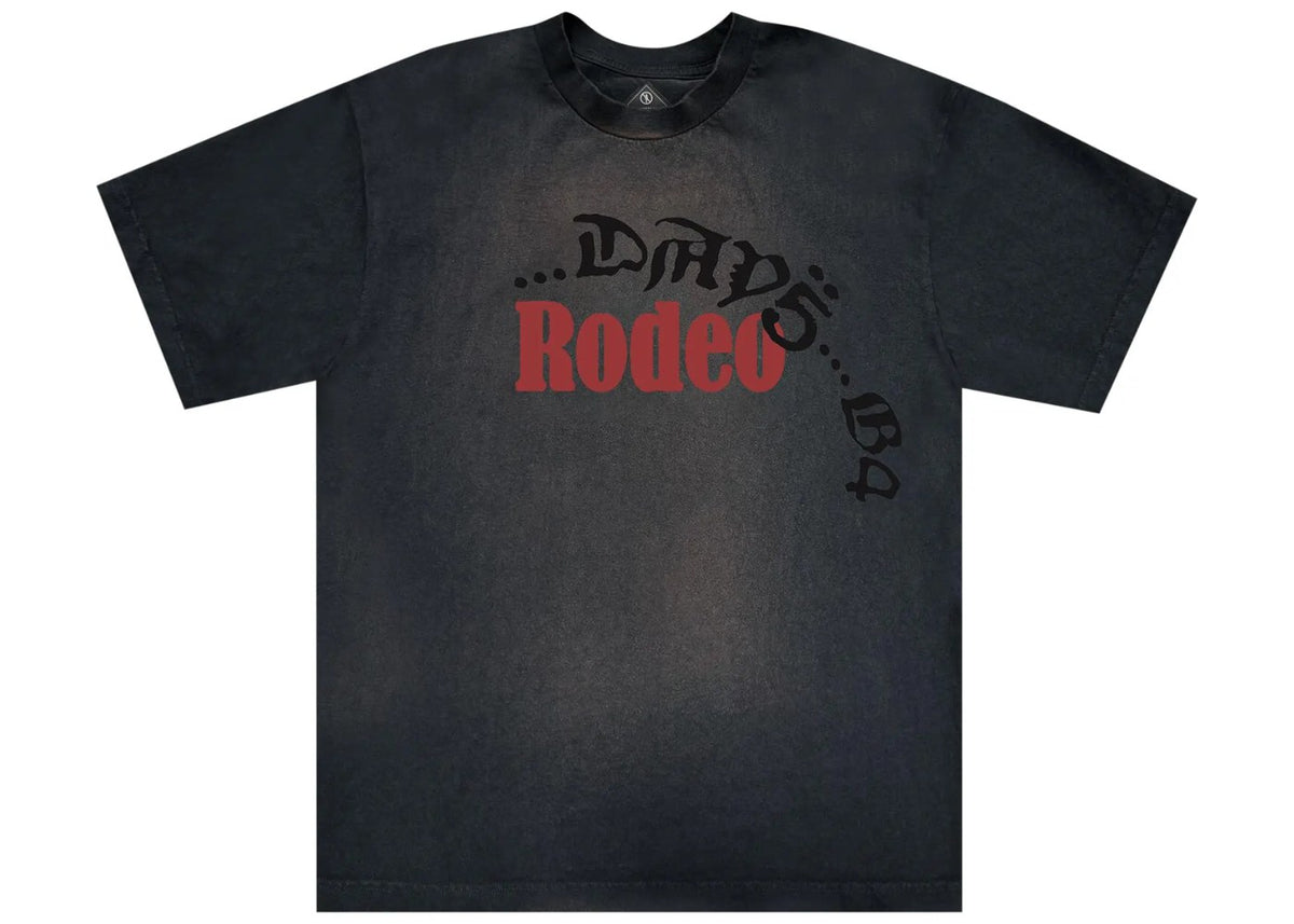 Travis Scott Cactus Jack x Sp5der Days Before Rodeo I Tee Black