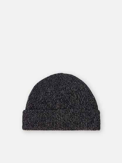 Stone Island Knit Reflective Hat Beanie Black