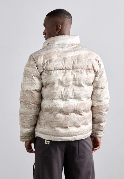 Filling Pieces Puffer Down Jacket Travertine Sand