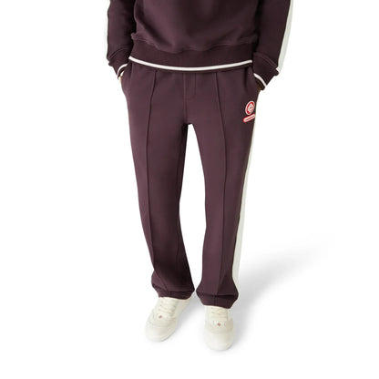 Casablanca Laurel Tape Sweatpants Dark Burgundy