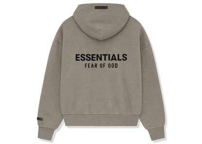 Fear of God Essentials Classic Fit Fleece Hoodie Homestead Heather