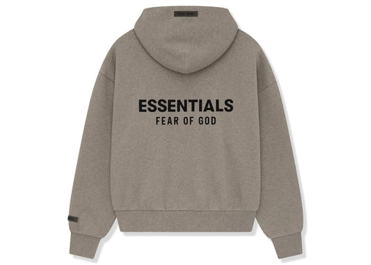 Fear of God Essentials Classic Fit Fleece Hoodie Homestead Heather