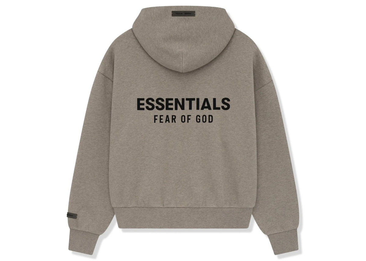 Fear of God Essentials Classic Fit Fleece Hoodie Homestead Heather