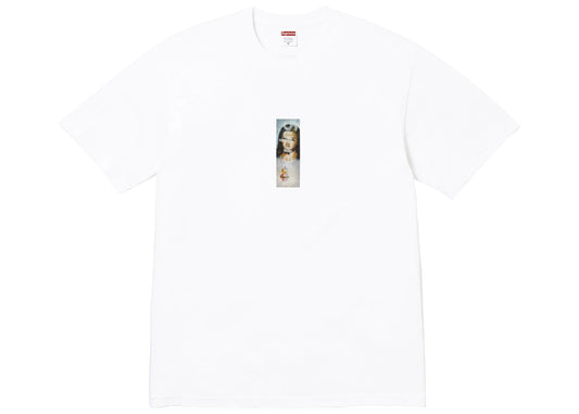 Supreme Prayer Card Box Logo Tee White