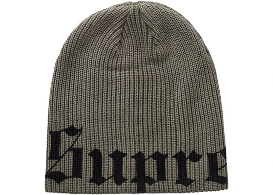 Supreme Old English Printed Beanie (SS26) Green
