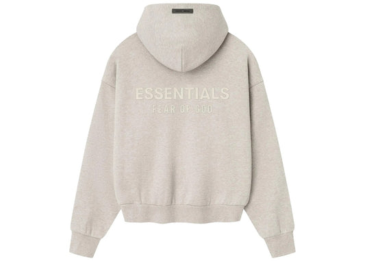 Fear of God Essentials Classic Hoodie Heather Stone