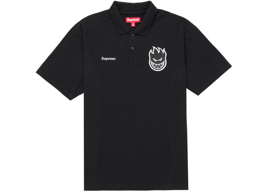 Supreme Spitfire Polo Shirt Black