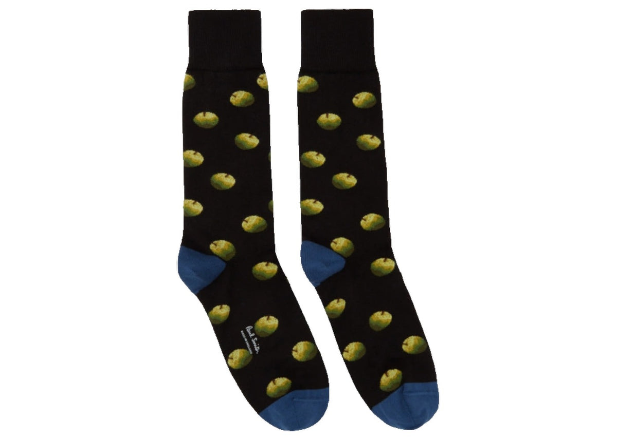 Paul Smith 50th Anniversary Apple Socks Black 
