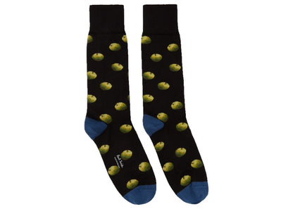 Paul Smith 50th Anniversary Apple Socks Black 