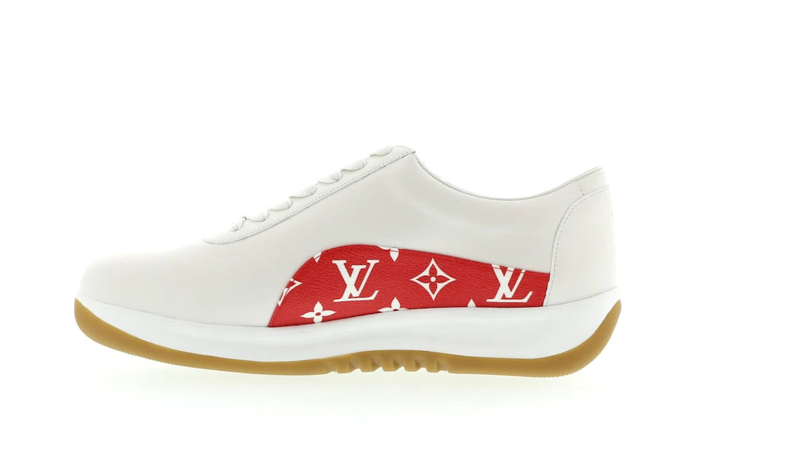 Louis Vuitton Sport Supreme White Monogram Sneakers