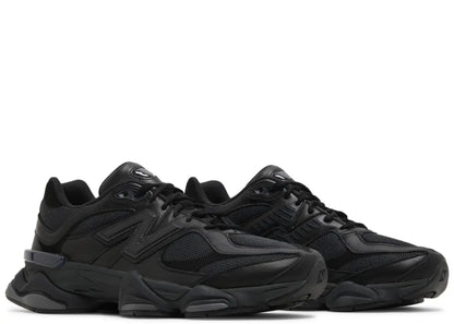 New Balance 9060 Triple Black Leather