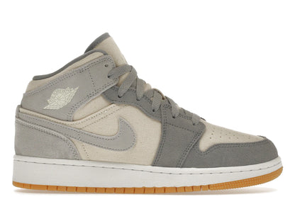 Jordan 1 Mid SE Coconut Milk Particle Grey (GS)
