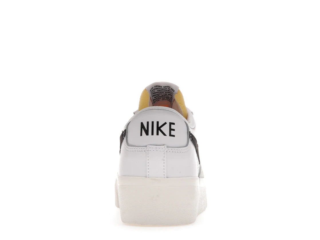 Nike Blazer Low Platform White Black (Women's)
