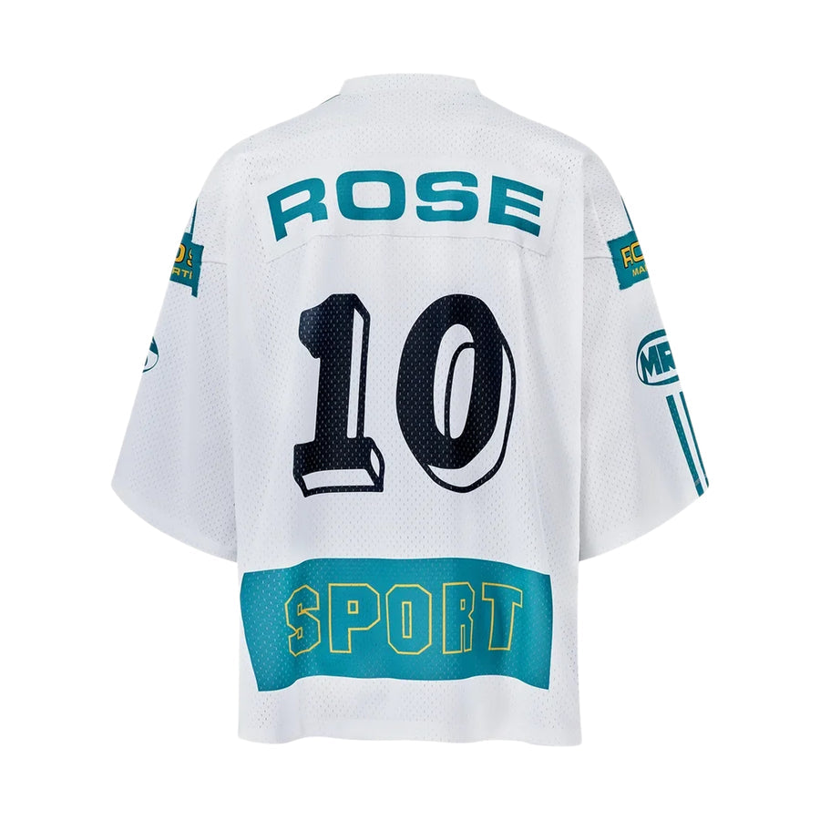 Martine Rose Oversized Football Dress Top White