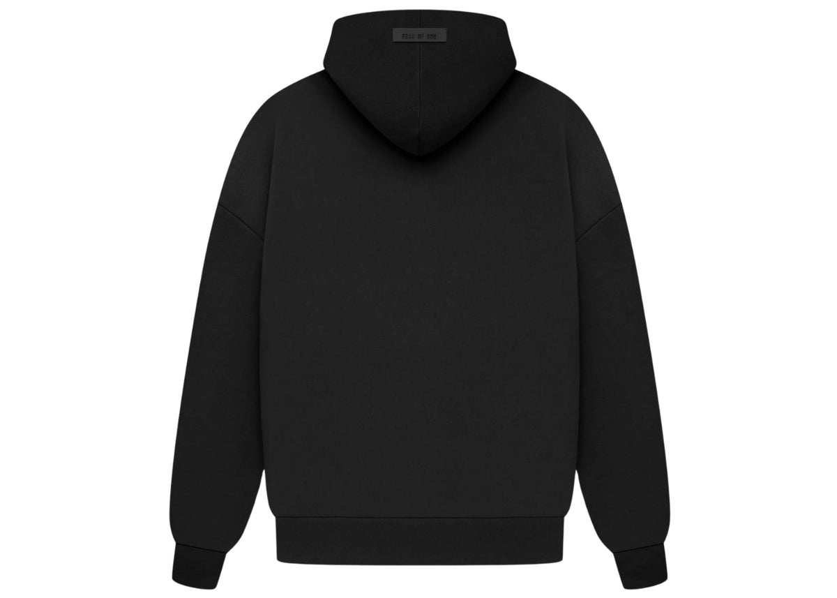 Fear of God Essentials Arch Logo Hoodie Jet Black