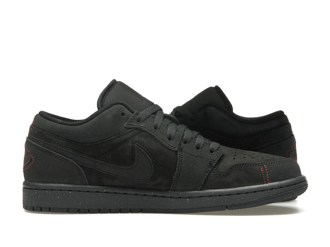 Jordan 1 Low SE Craft Dark Smoke Grey Varsity Red