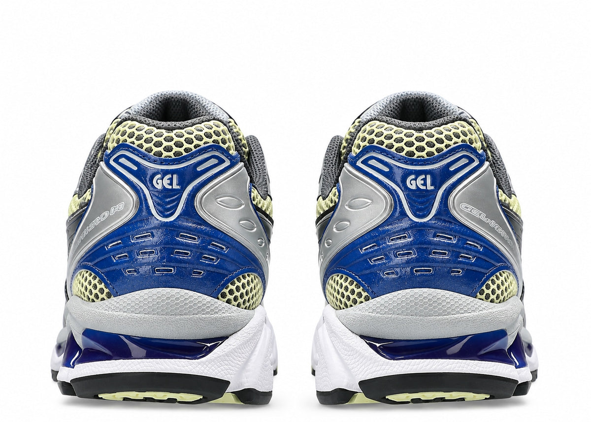 ASICS Gel-Kayano 14 Soft Yellow Asics Blue