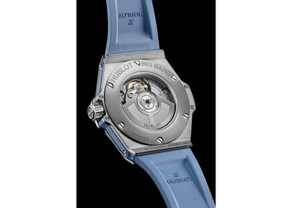 Hublot Big Bang One Click Steel Coal Blue Diamonds 33mm | 485.SX.717B.RX.1204
