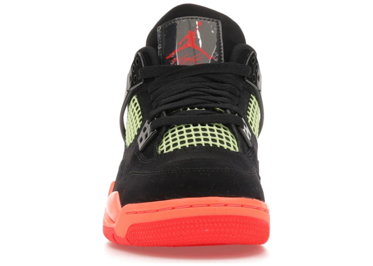 Jordan 4 Retro Black Infrared Barely Volt (GS)