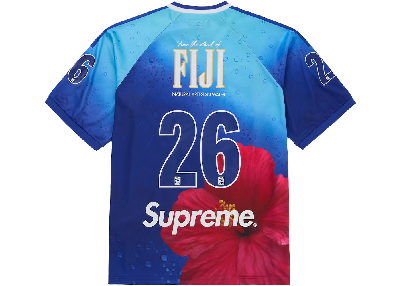 Supreme Fiji Soccer Jersey Multicolor