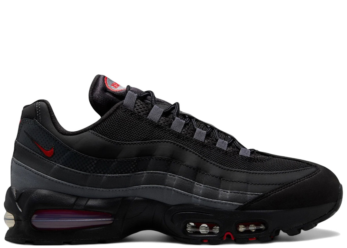 Nike Air Max 95 Big Bubble Black Anthracite University Red