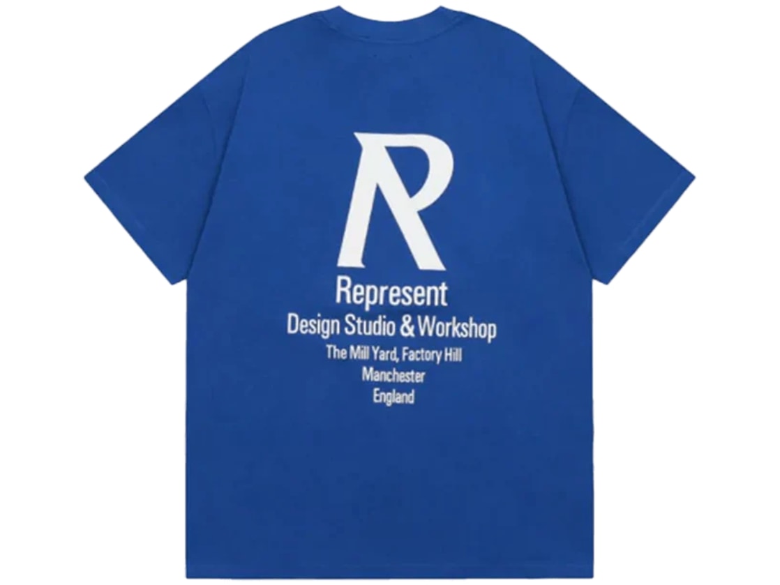 Represent Design Studios Cobalt Blue T-Shirt