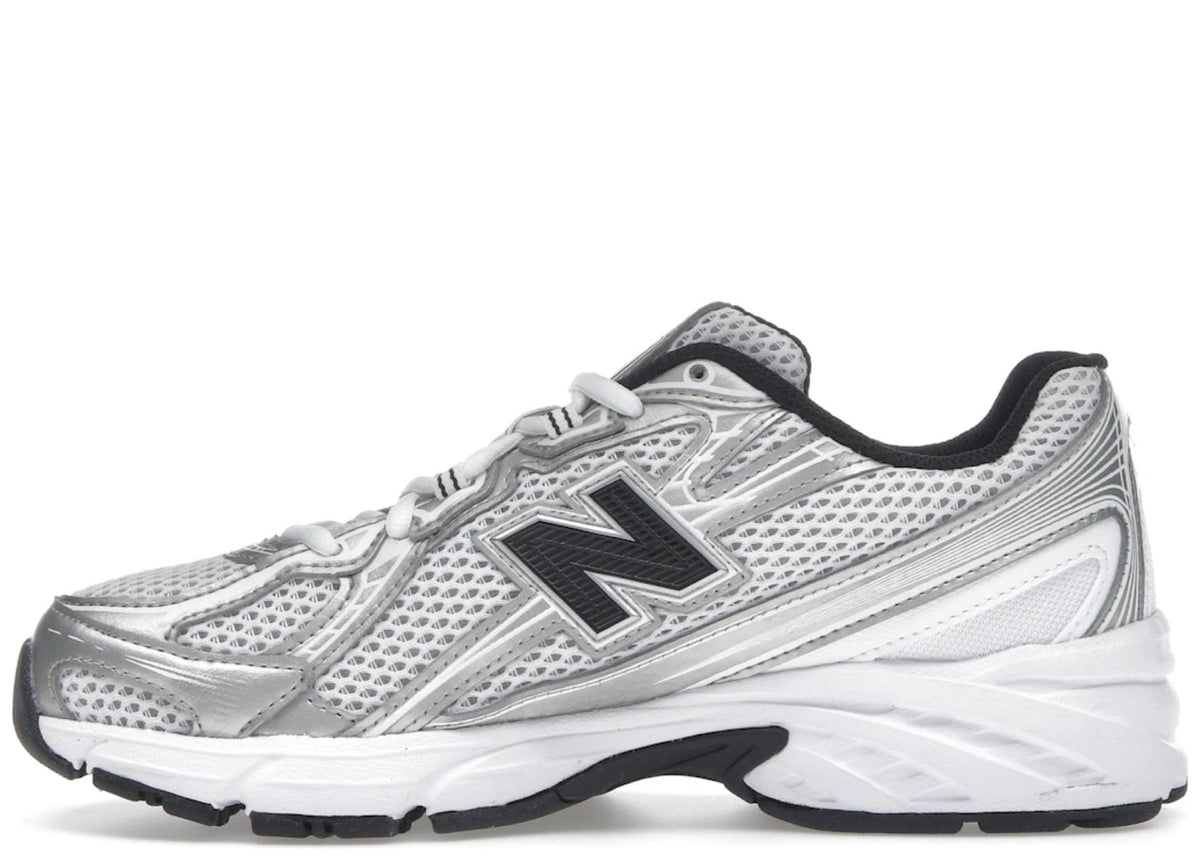 New Balance 740 White Silver Metallic Navy