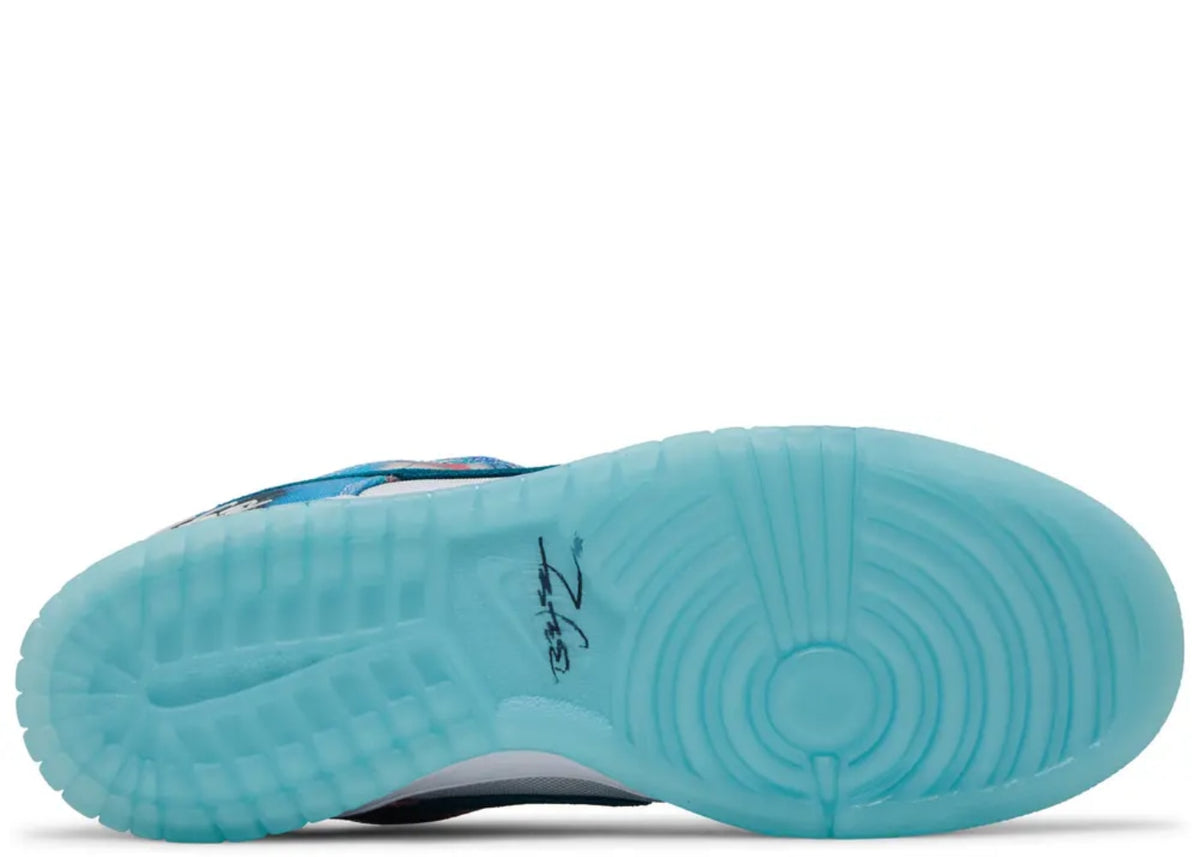 Nike SB Dunk Low Futura Laboratories Bleached Aqua Blue