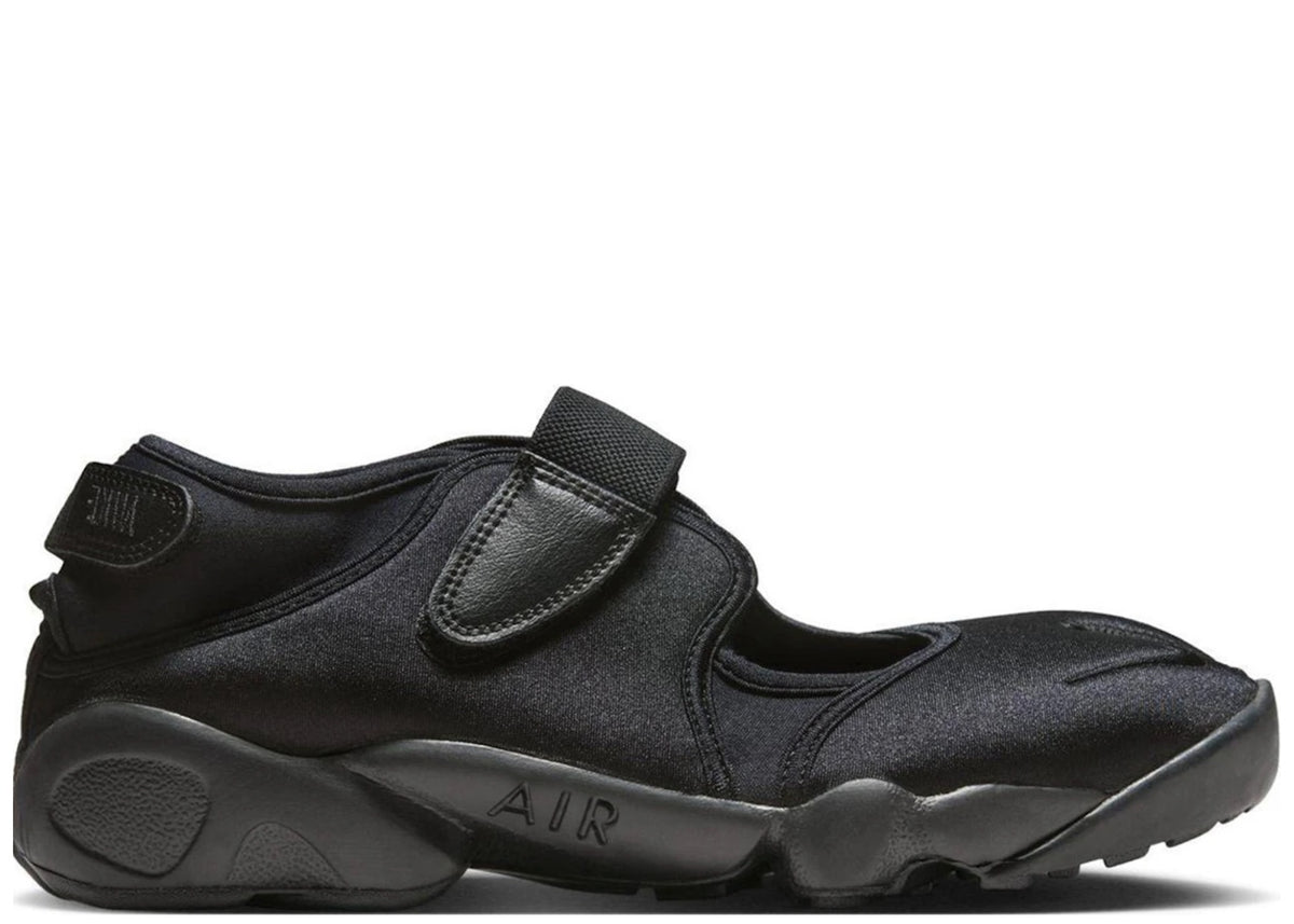 Nike Air Rift Triple Black Satin (Women's)