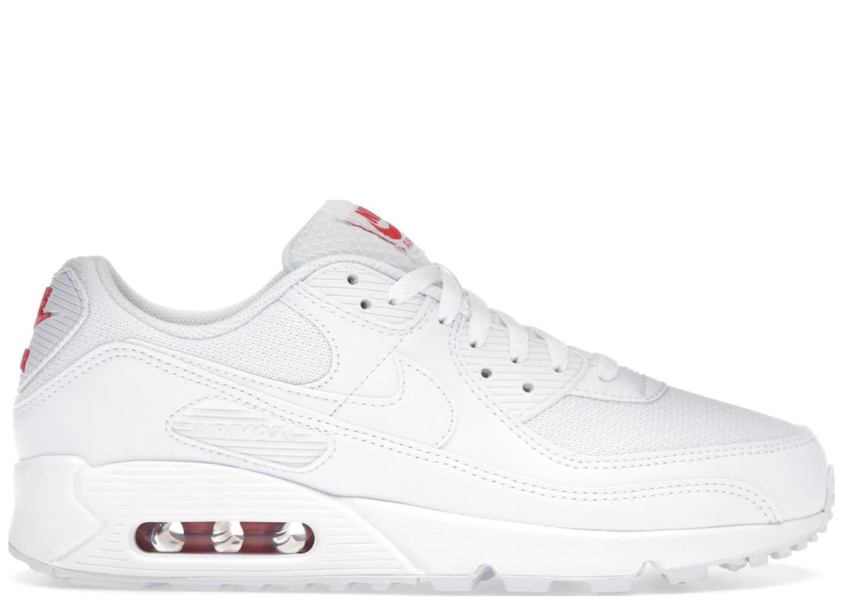 Nike Air Max 90 White Light Crimson