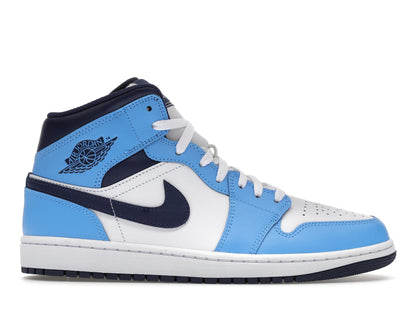 Jordan 1 Mid University Blue Midnight Navy
