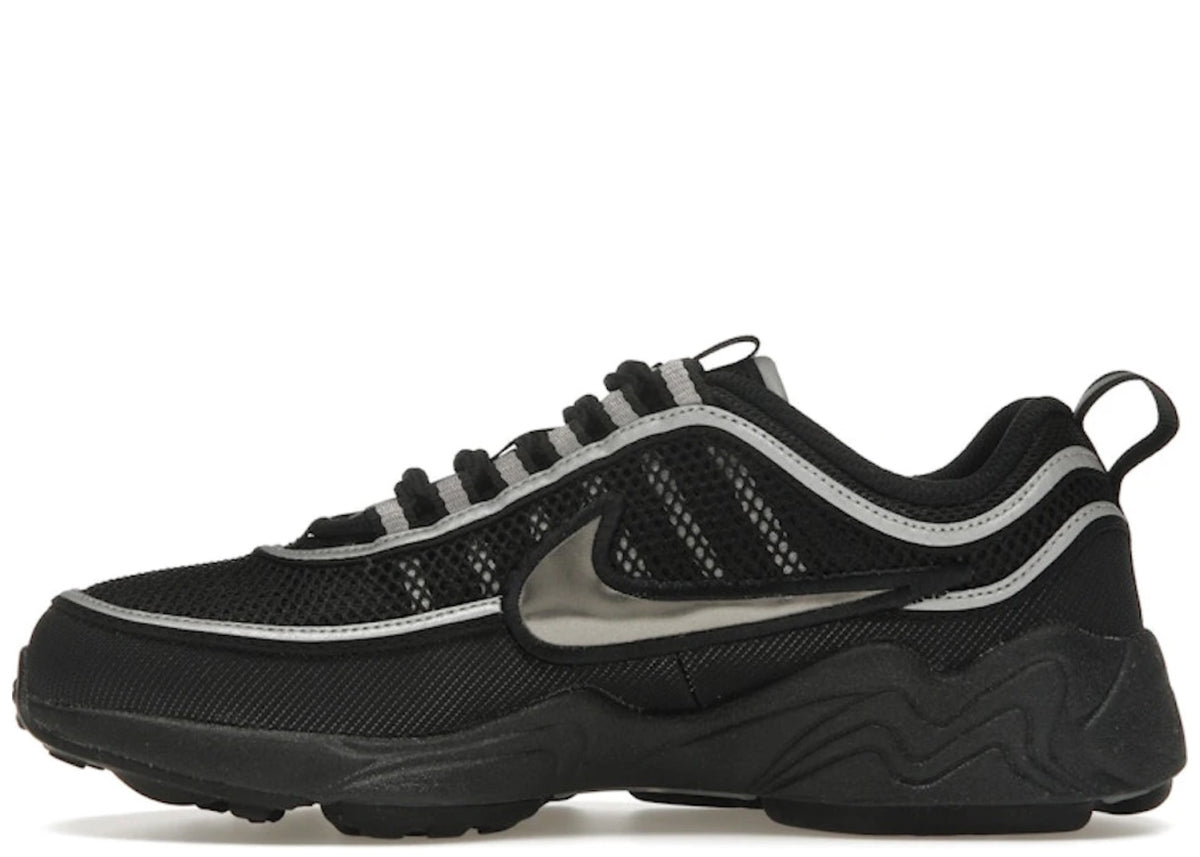Nike Air Zoom Spiridon Black Metallic Silver