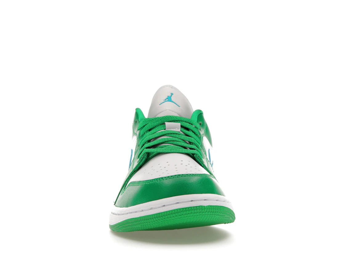 Jordan 1 Low Lucky Green Aquatone (Women's)